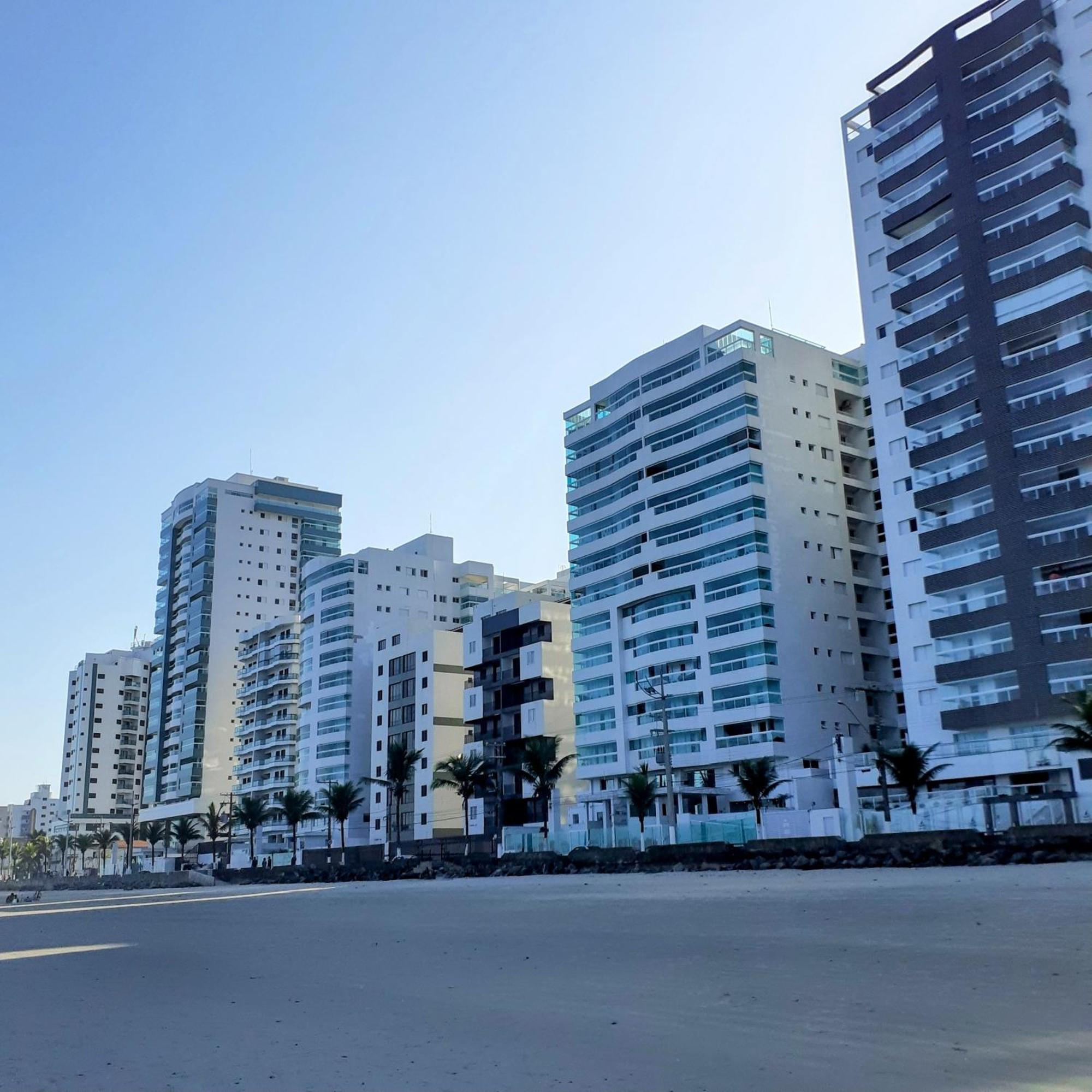 Ap Padrao Pe Na Areia Centro Top Mongaguá Extérieur photo